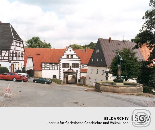 Schloß und Rittergut in Lauenstein