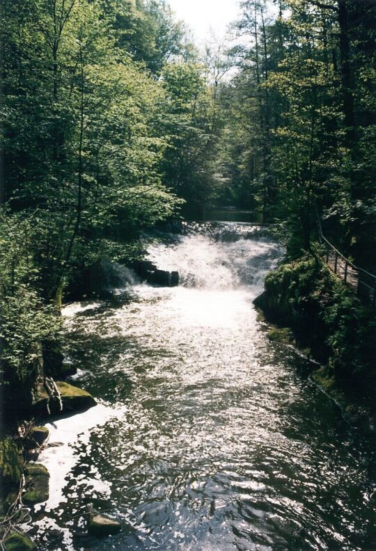 Wehr an der Lochmühle im Uttewalder Grund