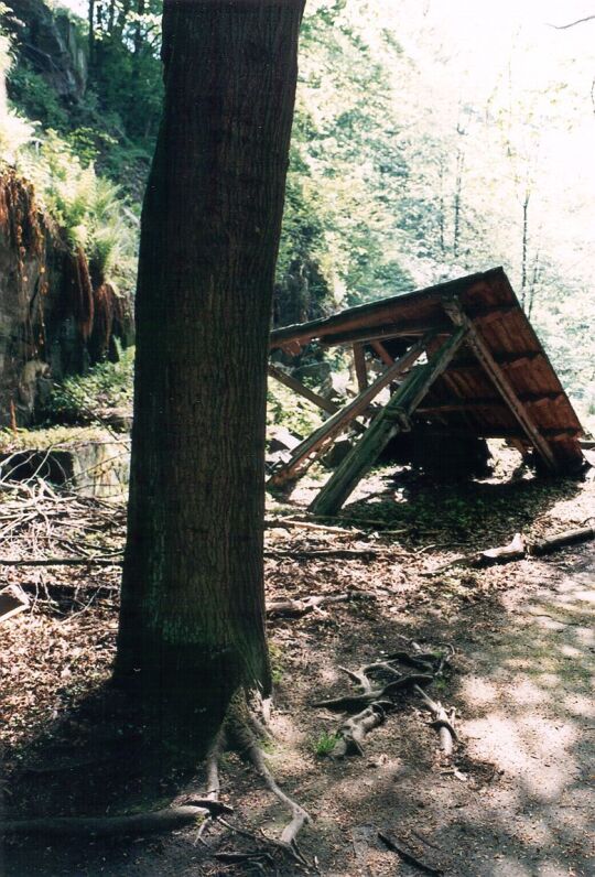 Ehemaliger Biergarten im Liebethaler Grund