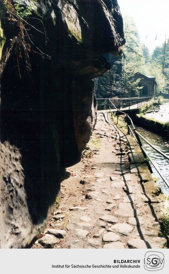 Bei der Lochmühle im Liebethaler Grund