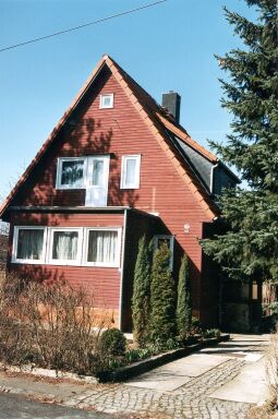 Bild: Holzhaus in Hellerau