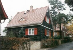 Bild: Holzhaus in Hellerau