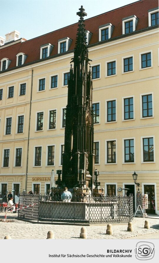 Pestbrunnen in Dresden