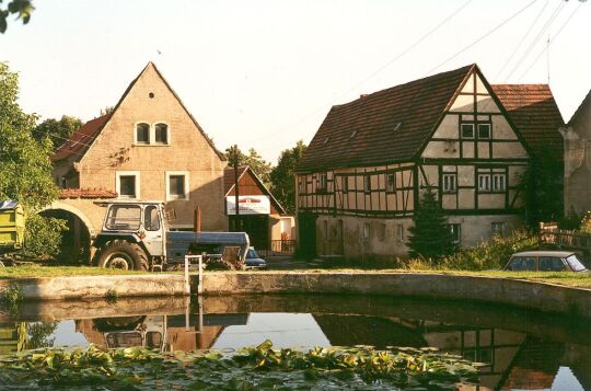 Löschteich in Borthen