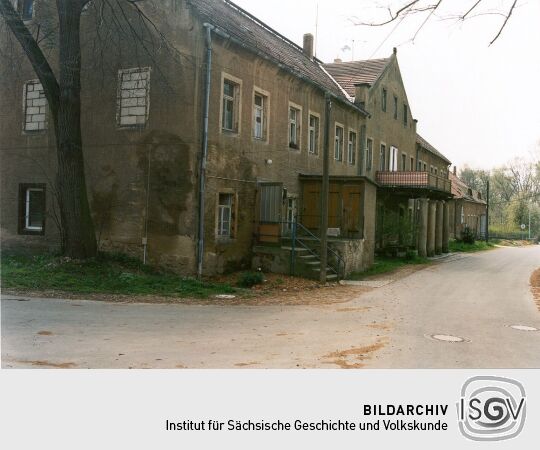 Herrenhaus eines alten Rittergutes in Löthain