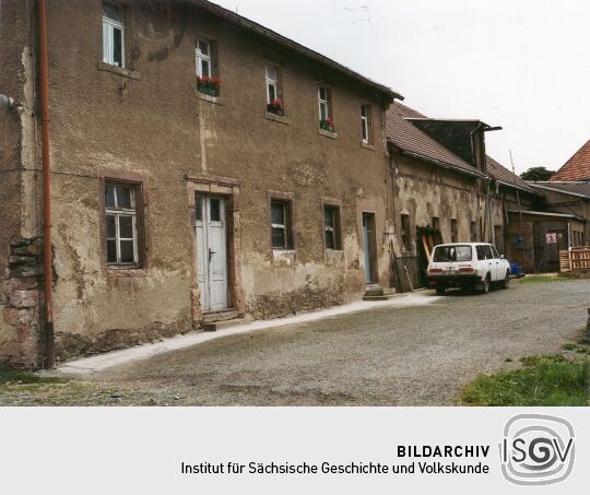 Wohnstallgebäude eines ehemaligen Rittergutes in Dittersdorf