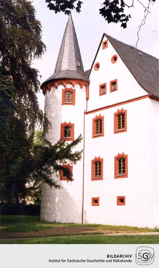 Renoviertes Schloss in Netzschkau