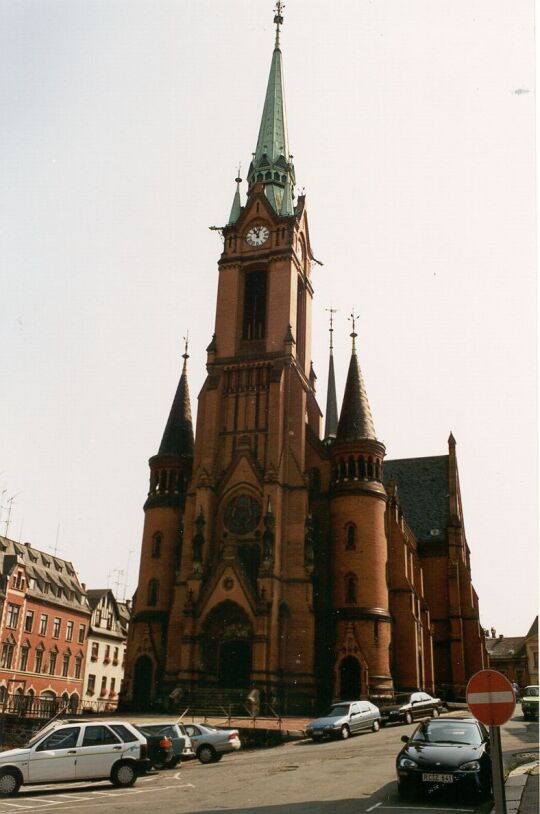 Die Stadtkirche in Mylau