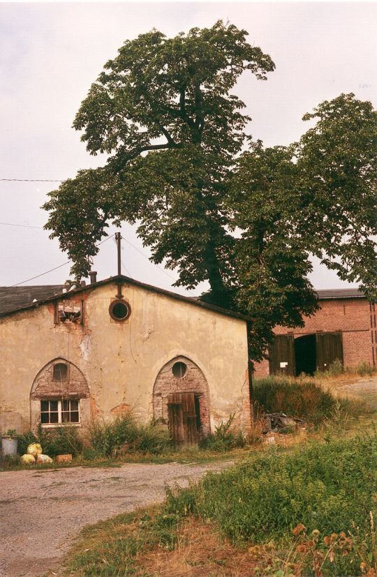 Altes Stallgebäude des ehemaligen Mylauer Rittergutes