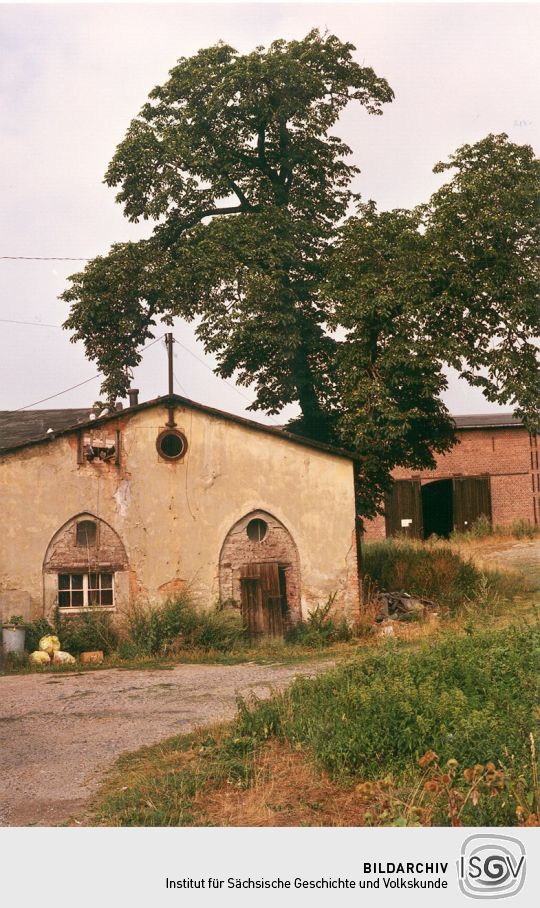 Altes Stallgebäude des ehemaligen Mylauer Rittergutes