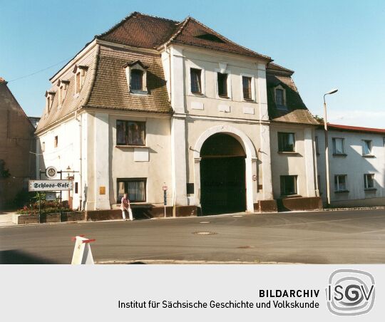 Torhaus des ehemaligen Rittergutes in Brandis