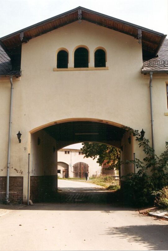 Torhaus des Thoßfeller Rittergutes