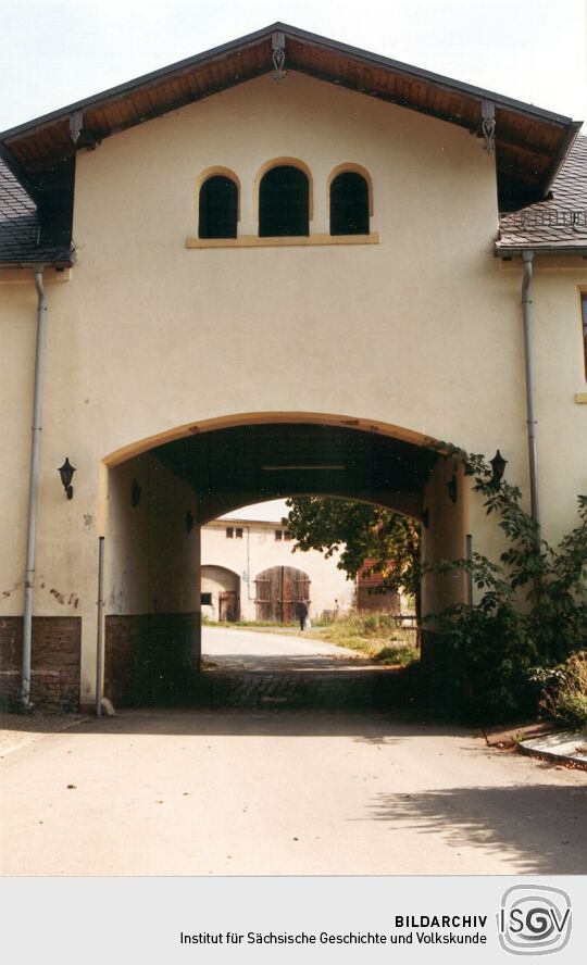 Torhaus des Thoßfeller Rittergutes