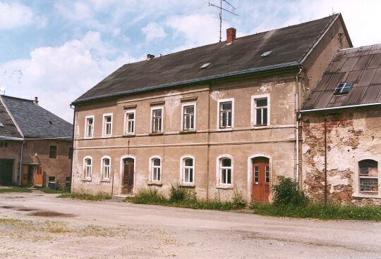 Altes Herrenhaus eines Rittergutes in Großhartmannsdorf