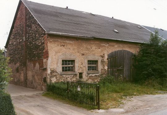 Stallscheune eines ehemaligen Rittergutes in Hilmersdorf