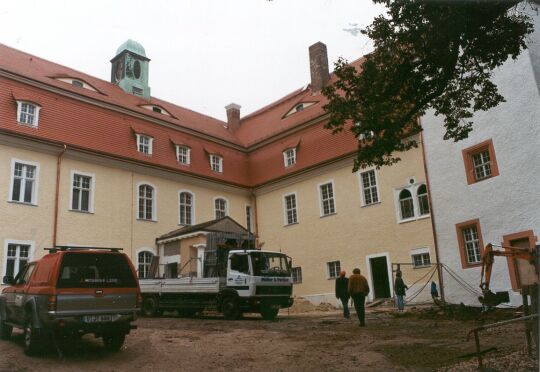 Renovierung des Schlossgebäudes in Schweinsburg