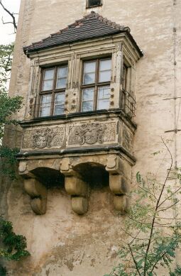 Bild: Erker am Strehlaer Schloss