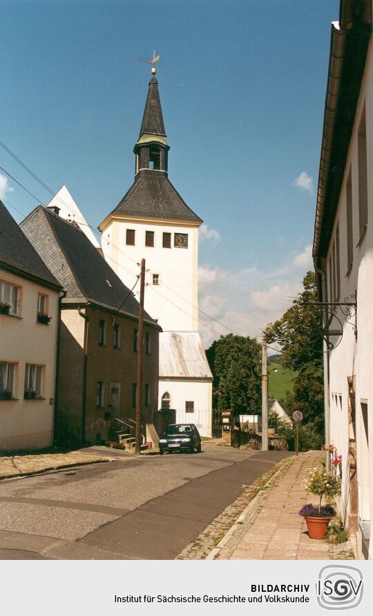 Kirchgasse in Bärenstein