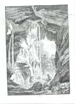 Bild: Landschaftsdarstellung der Sächsischen Schweiz