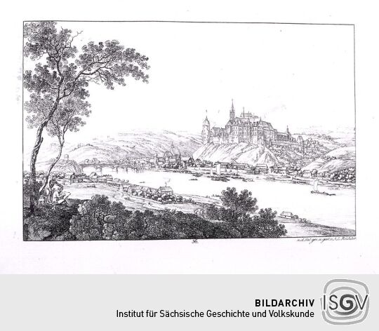 Landschaftsdarstellung der Sächsischen Schweiz