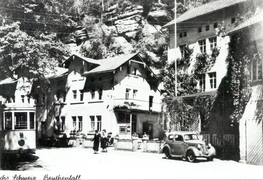 Landschaftsdarstellung der Sächsischen Schweiz