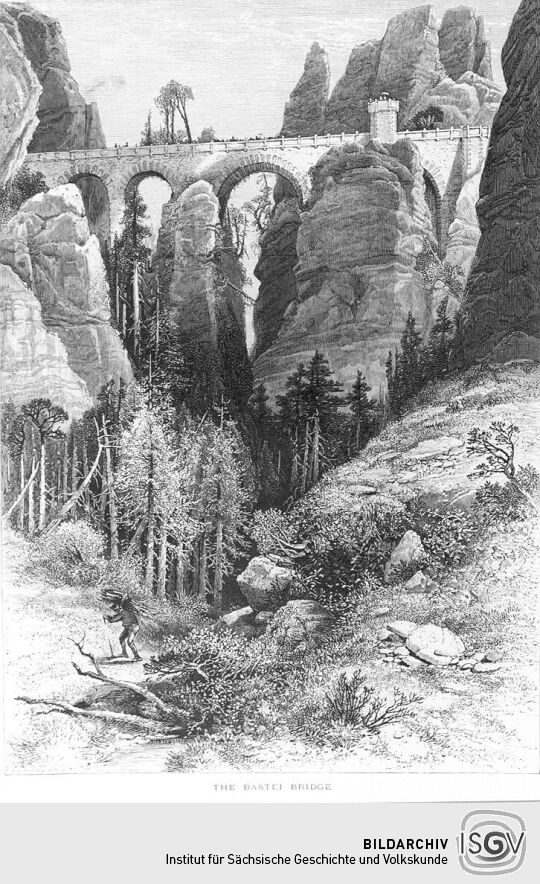 Ansicht der Basteibrücke
