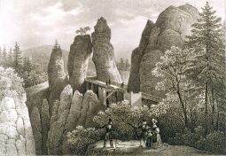 Bild: Die Basteibrücke