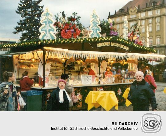 Striezelmarkt in Dresden