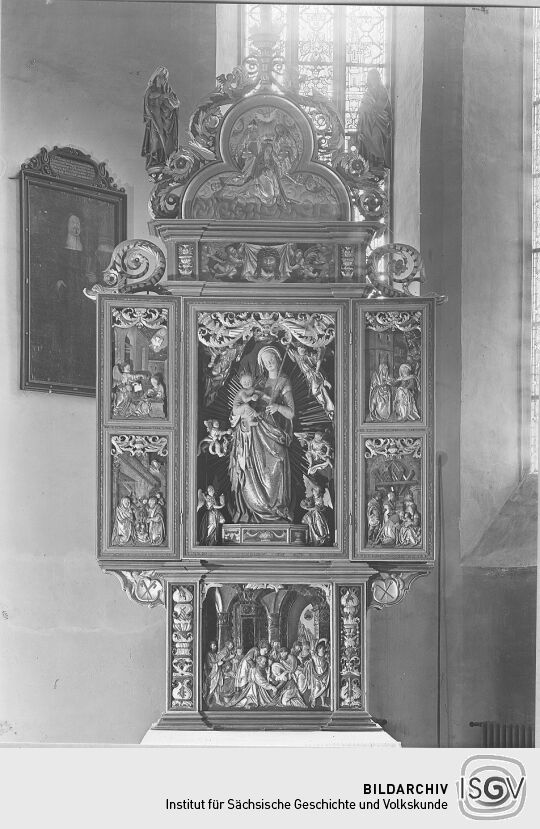 Münzeraltar in der St. Annenkirche in Annaberg-Buchholz