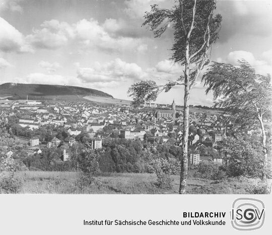 Blick über Annaberg-Buchholz