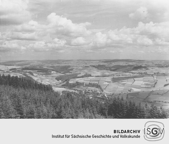 Blick in das Pöhlbachtal bei Annaberg-Buchholz