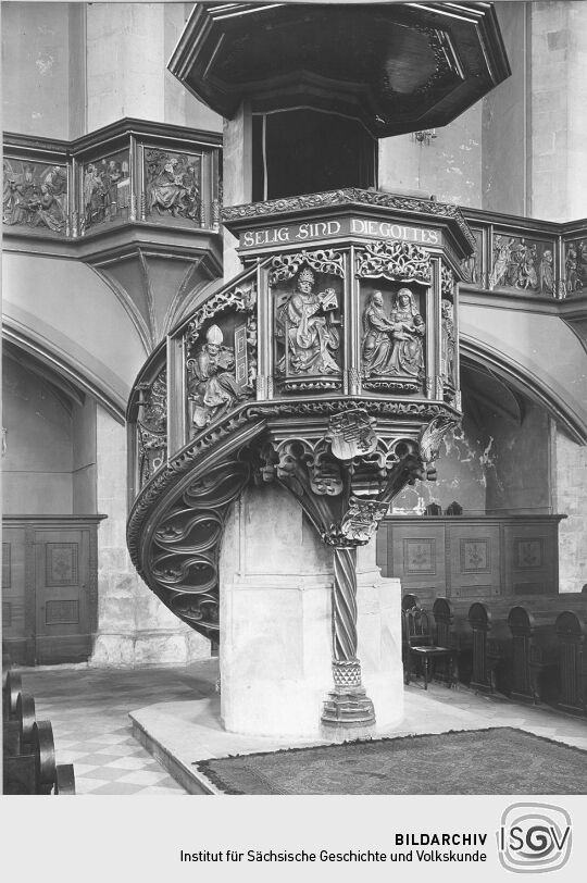 Kanzel der St. Annenkirche in Annaberg-Buchholz