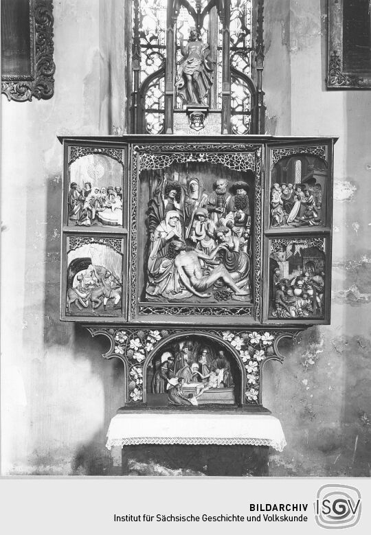 Altar der St. Annenkirche in Annaberg-Buchholz