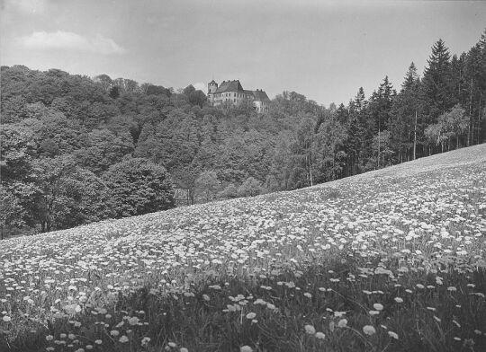 Blick nach Schloß Bärenstein