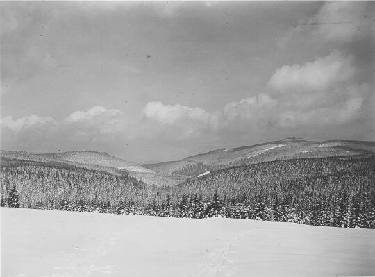 Blick zum Auersberg