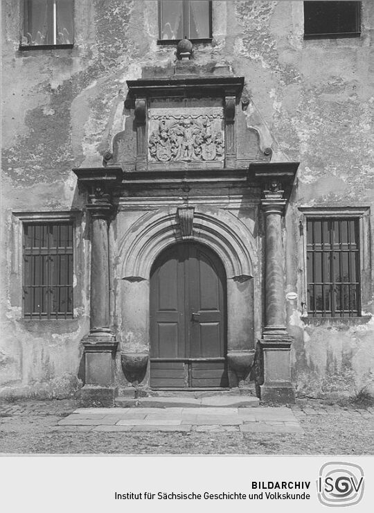 Hauptportal des Frauensteiner Schlosses