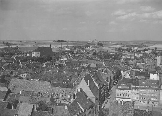 Blick über Freiberg