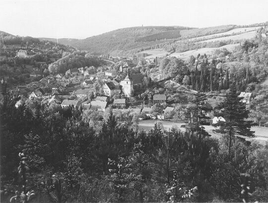 Blick auf Bad Gottleuba