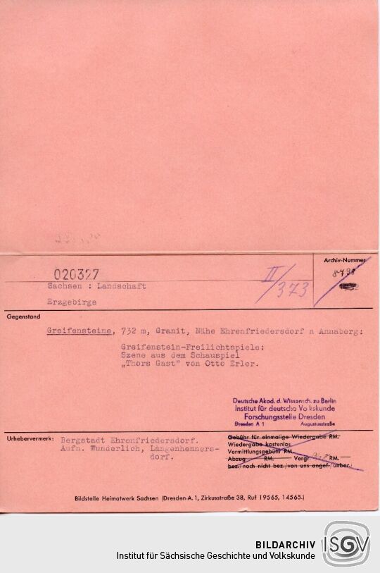 Greifensteine-Freilichtspiele