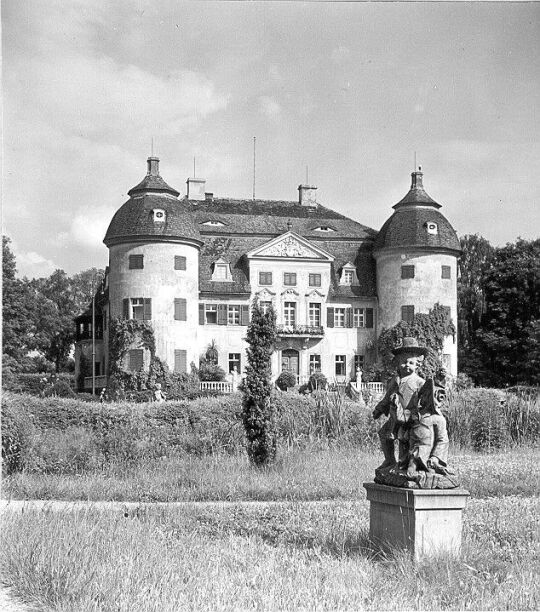 Ansicht des Schlosses Milkel