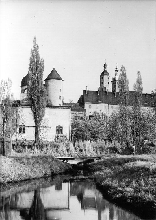 Blick auf Schloß und Dom in Wurzen