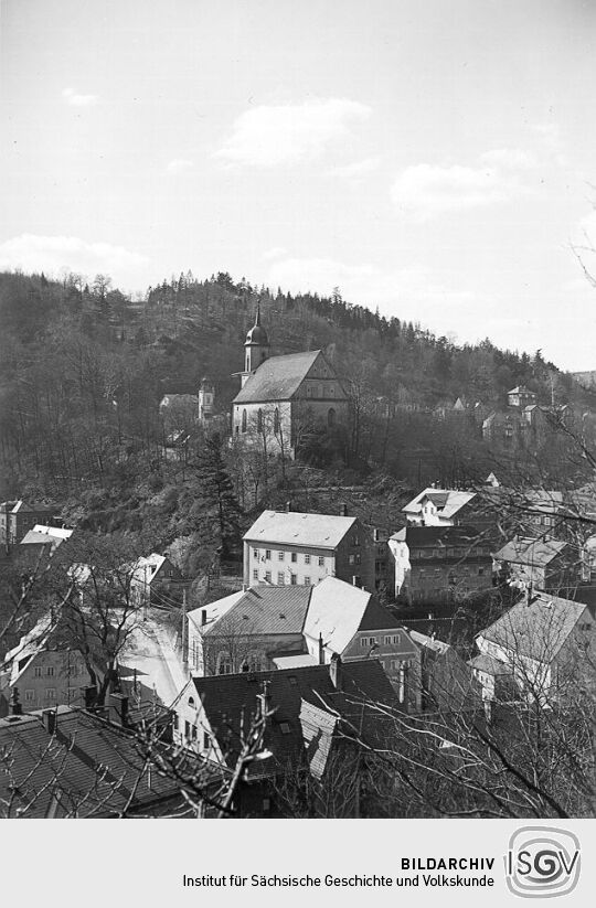Blick auf Tharandt
