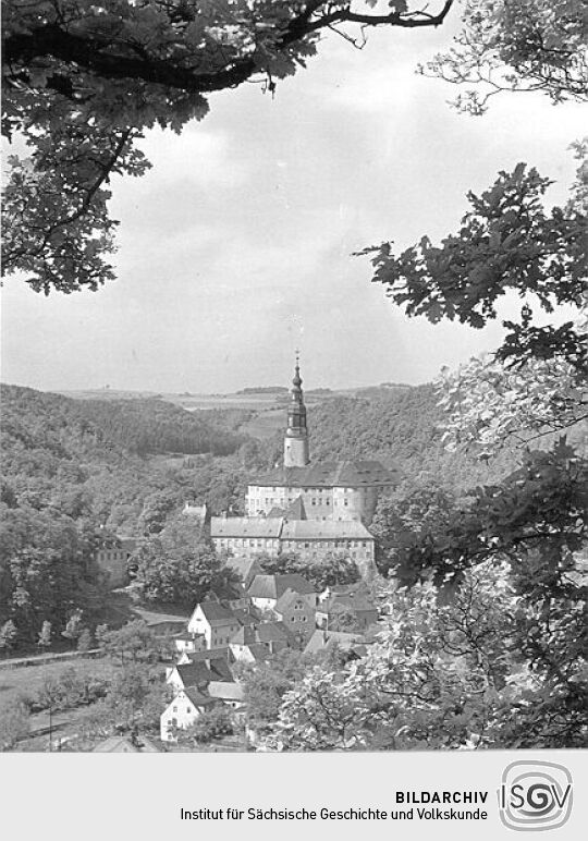 Ansicht von Schloß Weesenstein