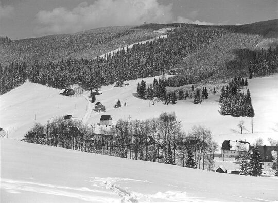 Wildenthal und der Auersberg im Winter