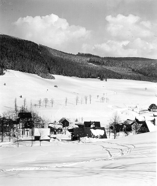 Wildenthal und der Auersberg im Winter