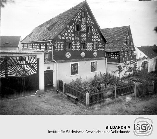 Bauernhäuser in Losau