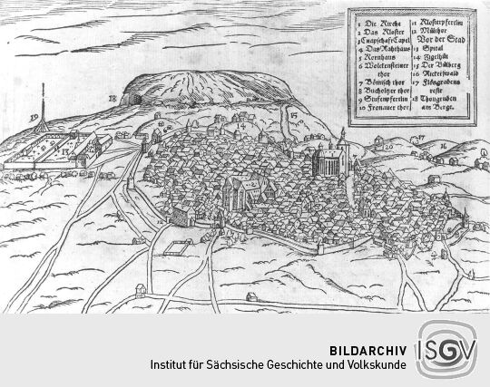 Reproduktion aus: Annabergae Misniae Urbis Historia.