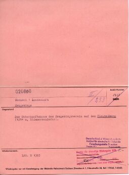 Das Unterkunftshaus des Erzgebirgsvereins auf dem Fichtelberg