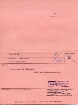 Blick auf Hosterwitz