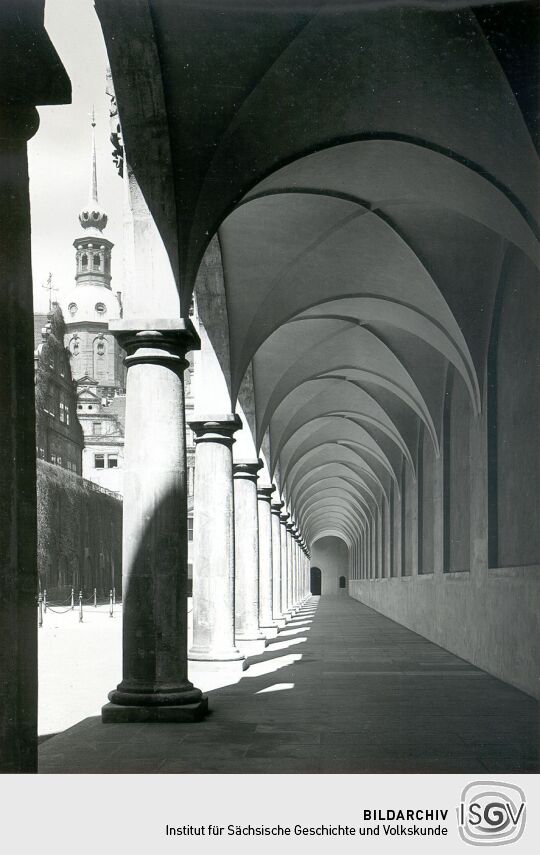 Stallhof in Dresden
